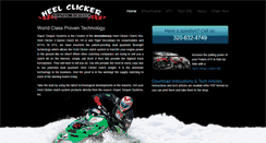Desktop Screenshot of heelclickerclutching.com